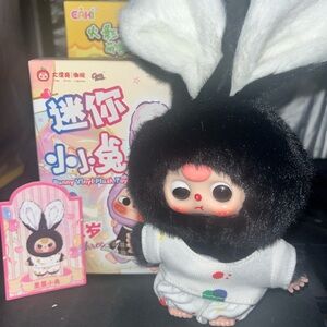 Baby Three Miniature Bunny - Confirmed Black Bunny